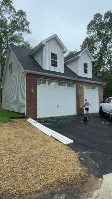 Garage Construction project in Southern Maryland